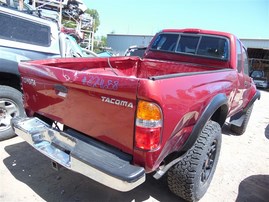 2003 Toyota Tacoma SR5 Burgundy 2.7L AT 4WD #Z24658